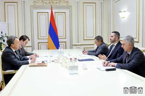 ՀՀ ԱԺ նախագահն ու Բելգիայի դեսպանը քննարկել են երկու երկրների միջև տնտեսական համագործակցության խորացման հնարավորությունները