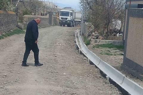 Զոլաքարում ոռոգման ջրատարի ներքին ցանց է կառուցվում