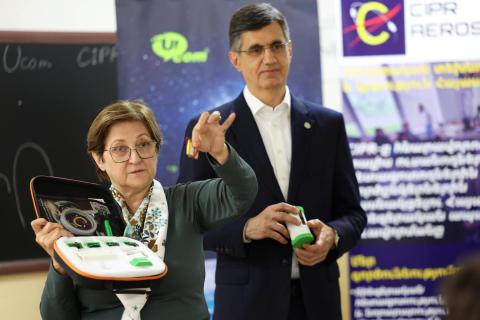 «Դասարանից՝ ուղեծիր». Ucom-ի աջակցությամբ «Տիեզերք 1.0» ուսումնական փաթեթը ներդրվում է Հայաստանի ևս 15 դպրոցներում
