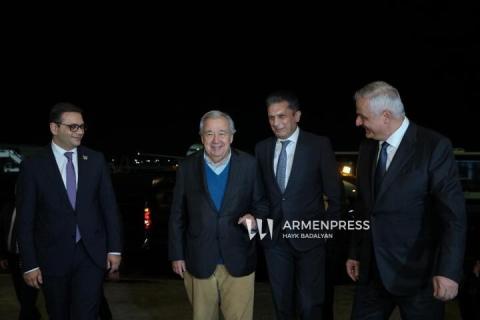ՄԱԿ-ի գլխավոր քարտուղարը ժամանել է Երևան