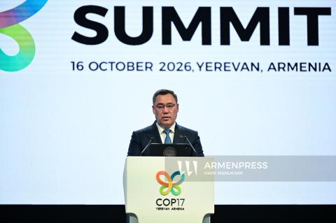 Caparov: Kırgızistan,  Yerevan Platformu’nun oluşturulması konusunda Ermenistan’ı destekliyor