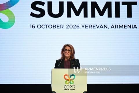 Հայաստանը որոշել է հյուրընկալել COP17-ը՝ գործողությունների կոչ պարունակող շատ հստակ ուղերձով․ Թերեզա Ռիբերա