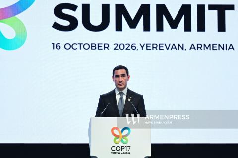 Turkmen president stresses international cooperation in biodiversity conservation