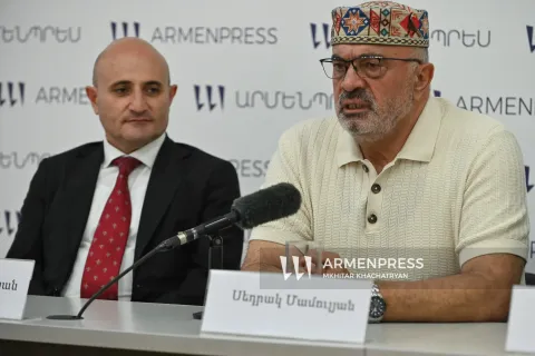 Press conference on upcoming Armenian and National Minorities Cultural Culinary Festival