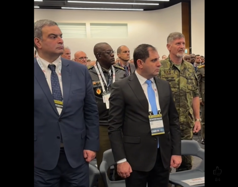 Сурен Папикян в Праге принял участие в церемонии открытия выставки “Future Forces Exhibition & Forum”
