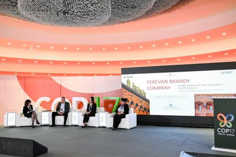 Ереванский коньячный завод на саммите COP17