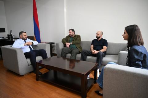 ՀՀ ԿԳՄՍ փոխնախարարը «Կինոդարան» հարթակի թիմի հետ քննարկել է համագործակցության հնարավորությունները