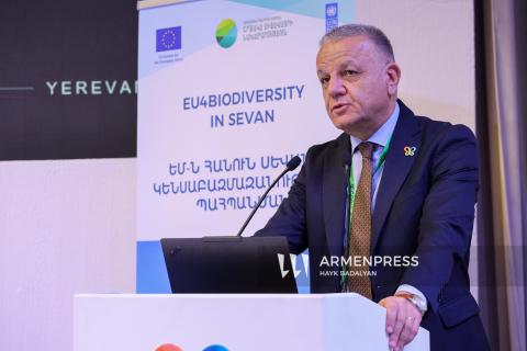 EU project launched to enhance Lake Sevan ecosystem restoration and biodiversity conservation