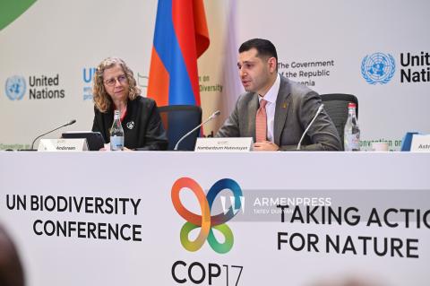 Амбарцум Матевосян выразил надежду на реализацию совместных экологических программ с Азербайджаном и другими соседями