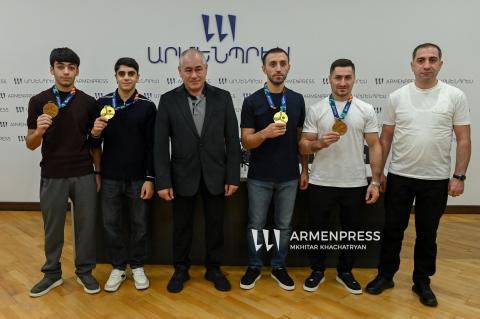 Նիդեռլանդների Ռոտերդամ քաղաքում տեղի ունեցած սպորտային մարմնամարզության աշխարհի առաջնության արդյունքների ամփոփմանը նվիրված ասուլիս