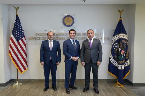 Արթուր Պողոսյանը Սպիտակ տանը հանդիպել է Թմրամիջոցների վերահսկման ազգային քաղաքականության գրասենյակի փոխտնօրենին