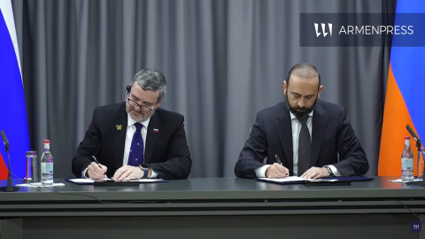 Armenia and Slovenia sign memorandum on enhanced political dialogue