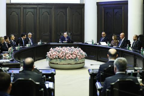 Sesión del Gobierno de Armenia