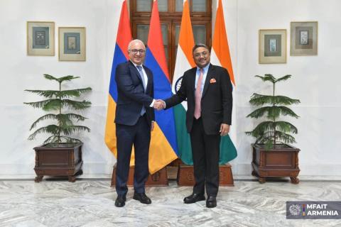 Հայաստանի և Հնդկաստանի միջև կայացել են քաղաքական խորհրդակցություններ