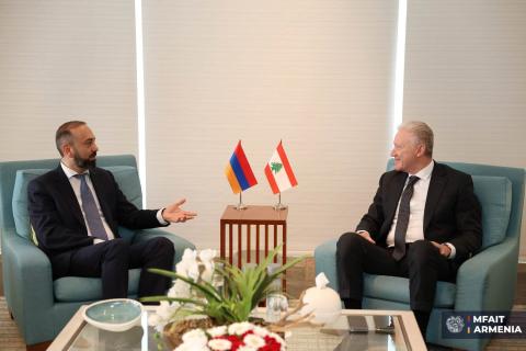 Միրզոյանն ու Ռաջին քննարկել են Հայատանի և Լիբանանի միջև փոխադարձ վստահության վրա հիմնված գործընկերության զարգացման հարցեր