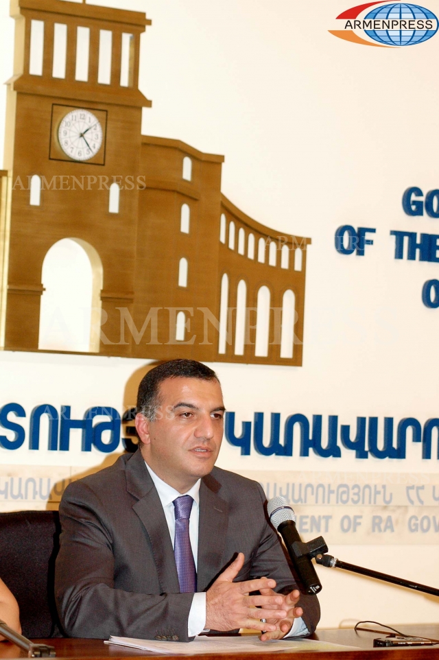 Minister of Labor and Social Affairs of the Republic of Armenia Artem Asatryan