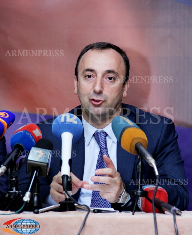 ՀՀ արդարադատության նախարար Հրայր Թովմասյան