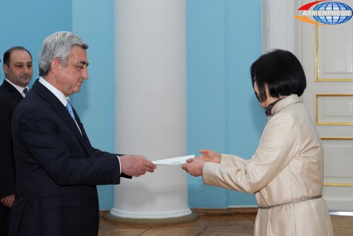 Serzh Sargsyan,Banzragch Delgermaa