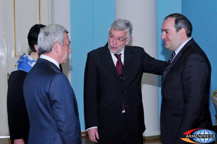 Serzh Sargsyan, Jean-Arthur Régibeau