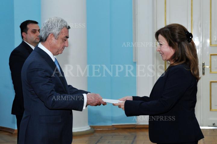 Serzh Sargsyan, Maya Dagher