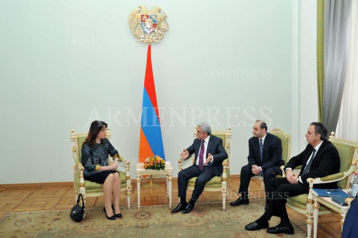 Serzh Sargsyan, Ardiana Hobdari