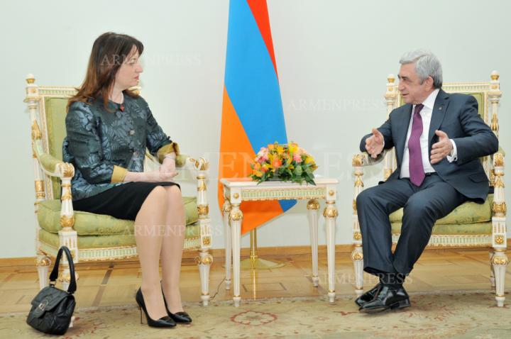 Serzh Sargsyan, Ardiana Hobdari