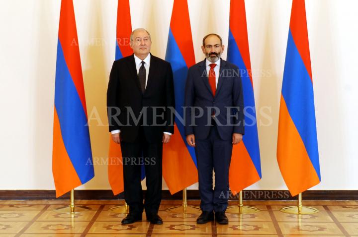 Արմեն Սարգսյան, Նիկոլ Փաշինյան