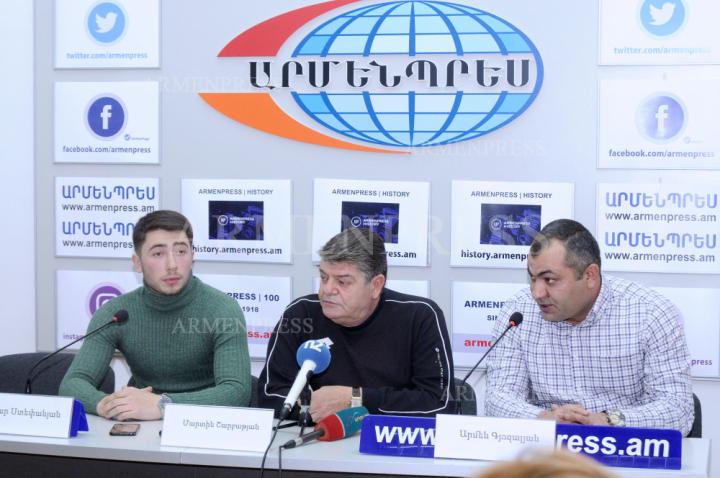 Edgar Stepanyan, Martin Sharbatyan, Armen Gyozalyan