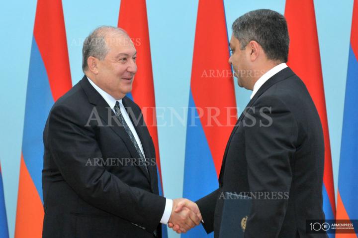 Armen Sarkissian, Artur Vanetsyan