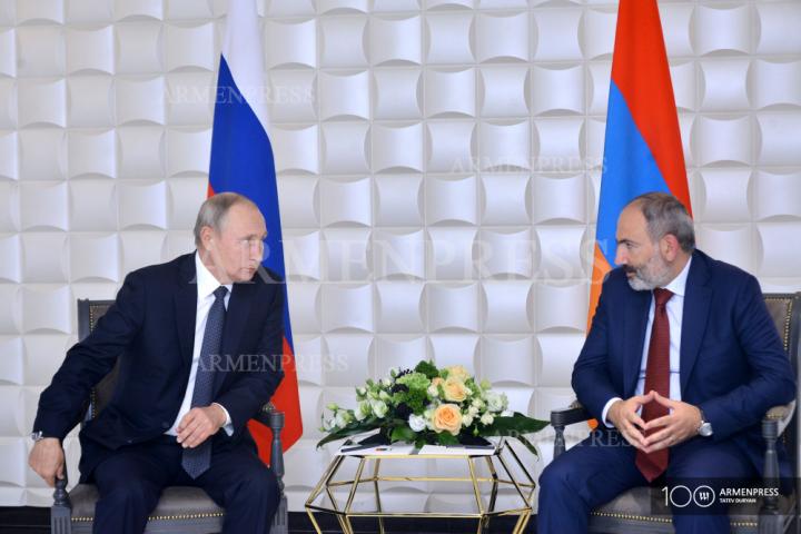 Vladimir Putin, Nikol Pashinyan