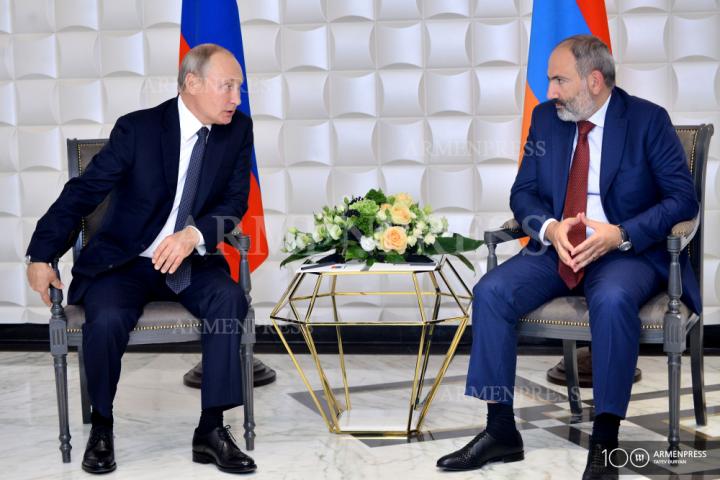 Vladimir Putin, Nikol Pashinyan
