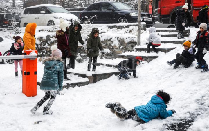 La neige tant attendue et enfin la!