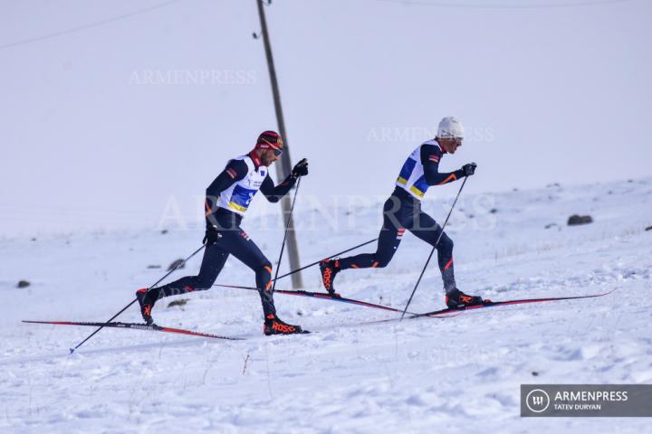 1ère manche du championnat arménien de ski 
