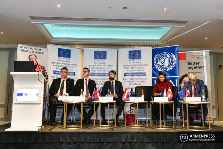 Lancement du plus grand programme d'aide agricole de l'UE en 
Arménie