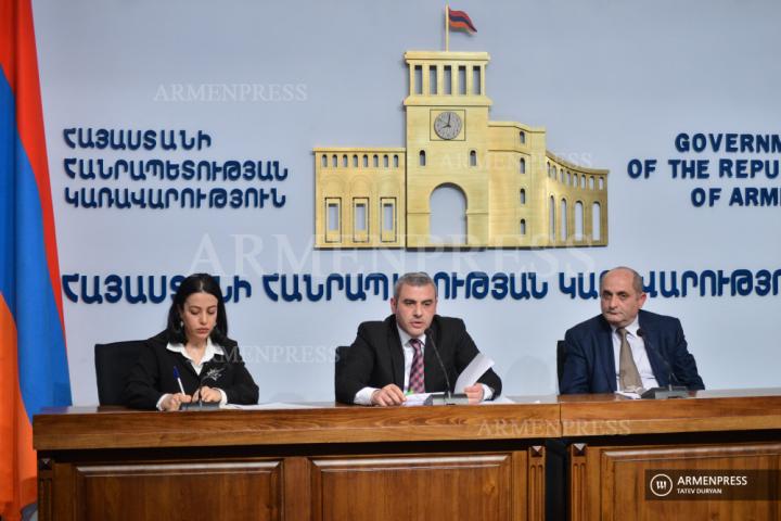 Conférence de presse d'Ashot Haroutiounian 

