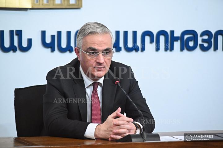 
Conférence de presse du vice-Premier ministre Mher Grigorian
