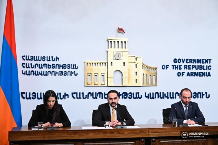 Conférence de presse du Commandant République d’Arménie, 
vice-Premier ministre Tigran Avinian

