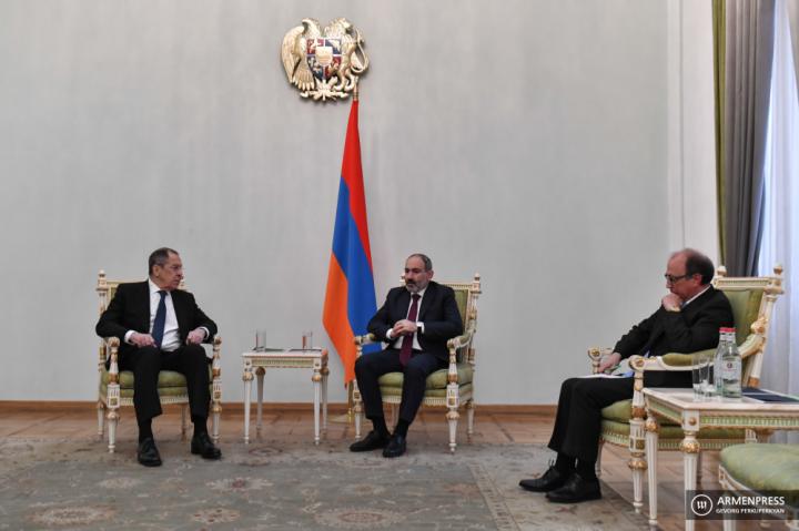 Sergei Lavrov, Nikol Pashinyan
