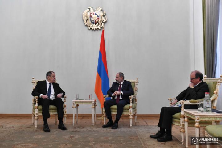 Sergei Lavrov, Nikol Pashinyan