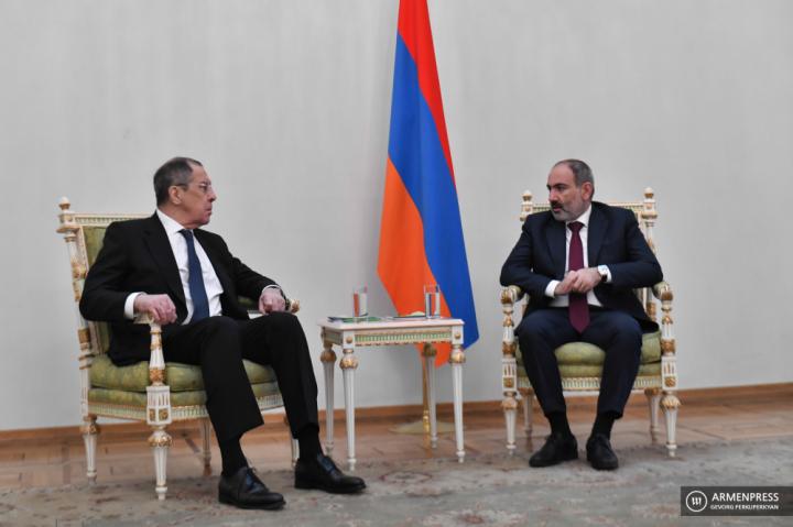 Sergei Lavrov, Nikol Pashinyan