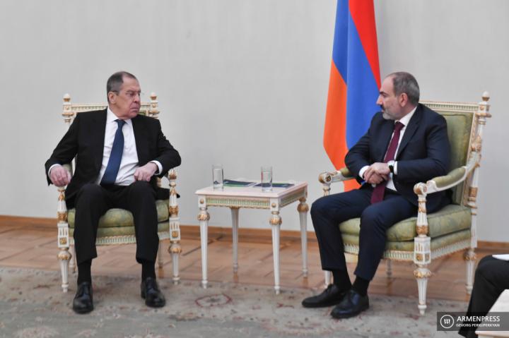 Sergei Lavrov, Nikol Pashinyan
