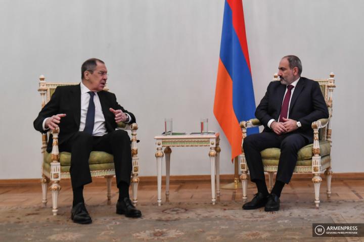 Sergei Lavrov, Nikol Pashinyan