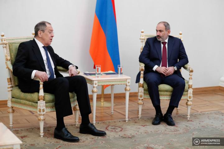 Sergei Lavrov, Nikol Pashinyan