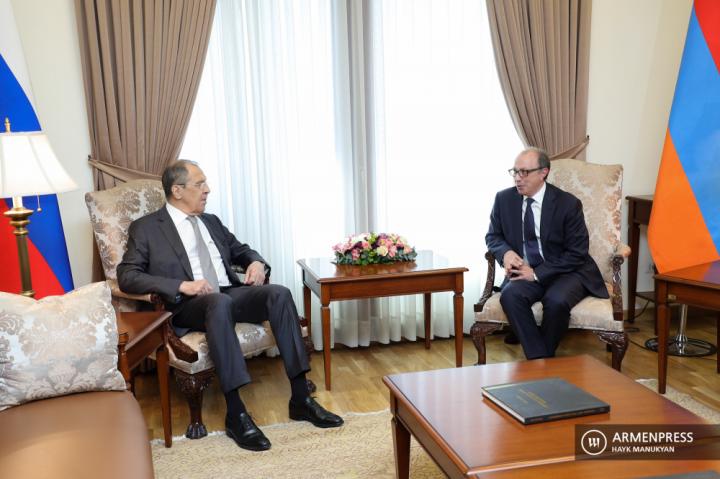 Sergey Lavrov, Ara Aivazian