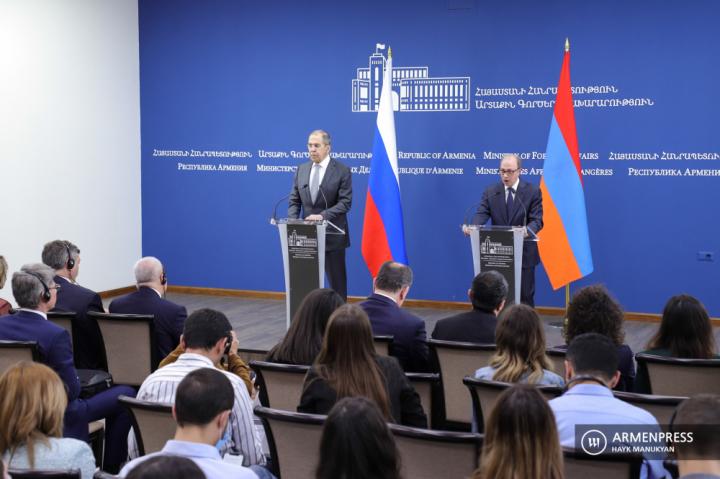 Sergey Lavrov, Ara Aivazian