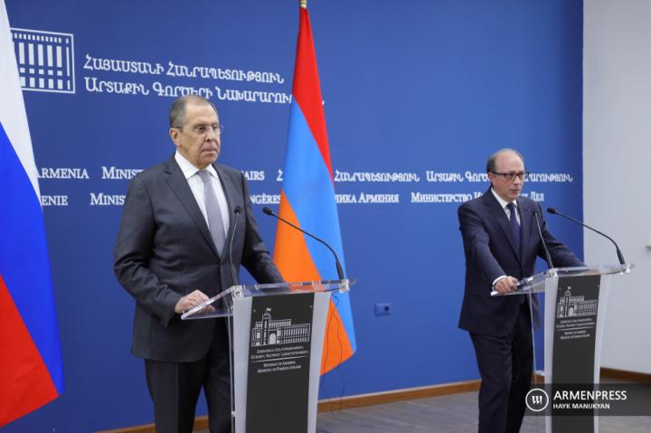 Sergey Lavrov, Ara Aivazian