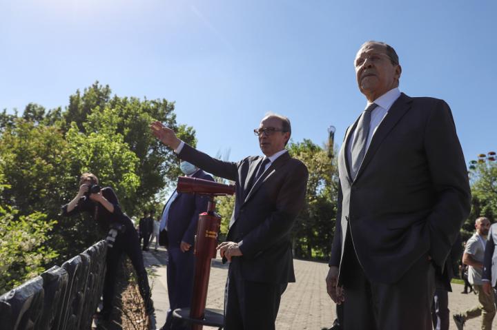 Sergey Lavrov, Ara Aivazian