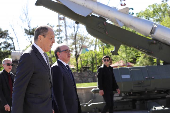 Sergey Lavrov, Ara Aivazian