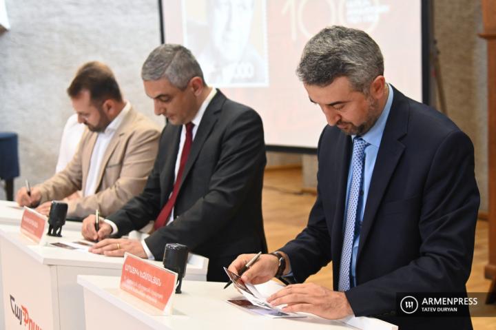 Հայկ Կարապետյան,Դավիթ Սահակյան, Արա Խզմալյան
