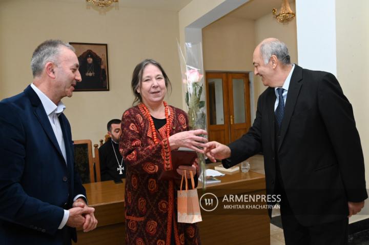 Karlen Matinyan, Betina Vyorman, Edward Militonyan 
